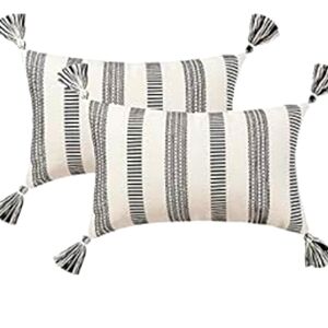 Blue Page Set of 2 throw pillow covers